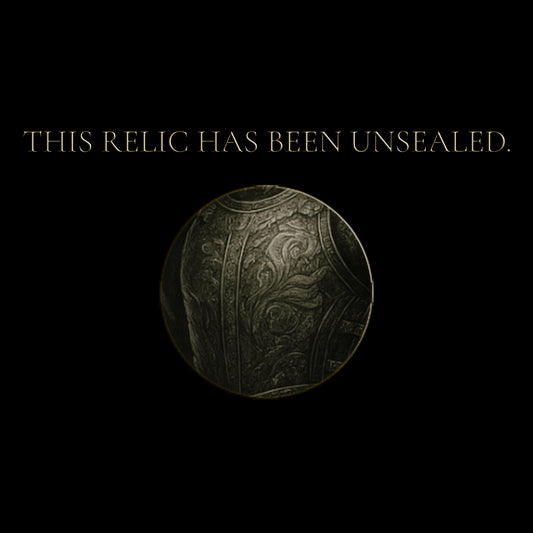 RELICS / 004 — The Black Vow | Digital Tattoo Design + Stencil