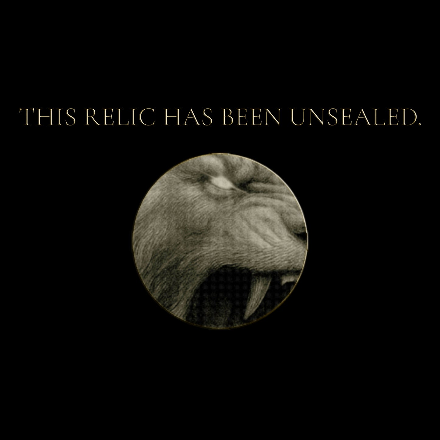 Iron Roar | Digital Tattoo Design + Stencil