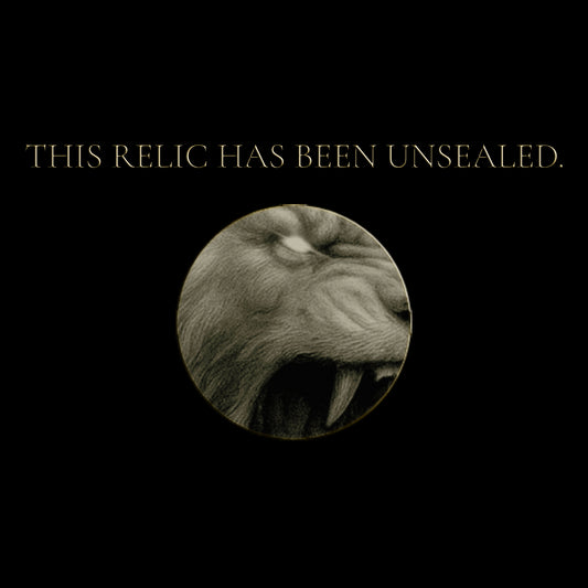 RELICS / 005 — Iron Roar | Digital Tattoo Design + Stencil